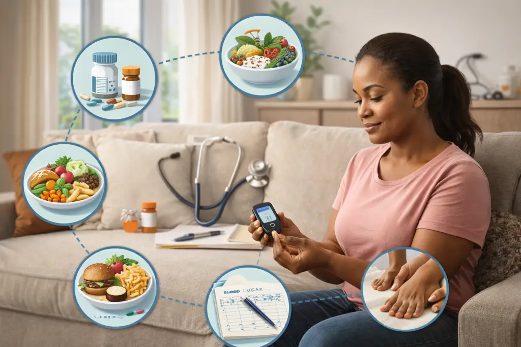 Managing Type 2 Diabetes at Home